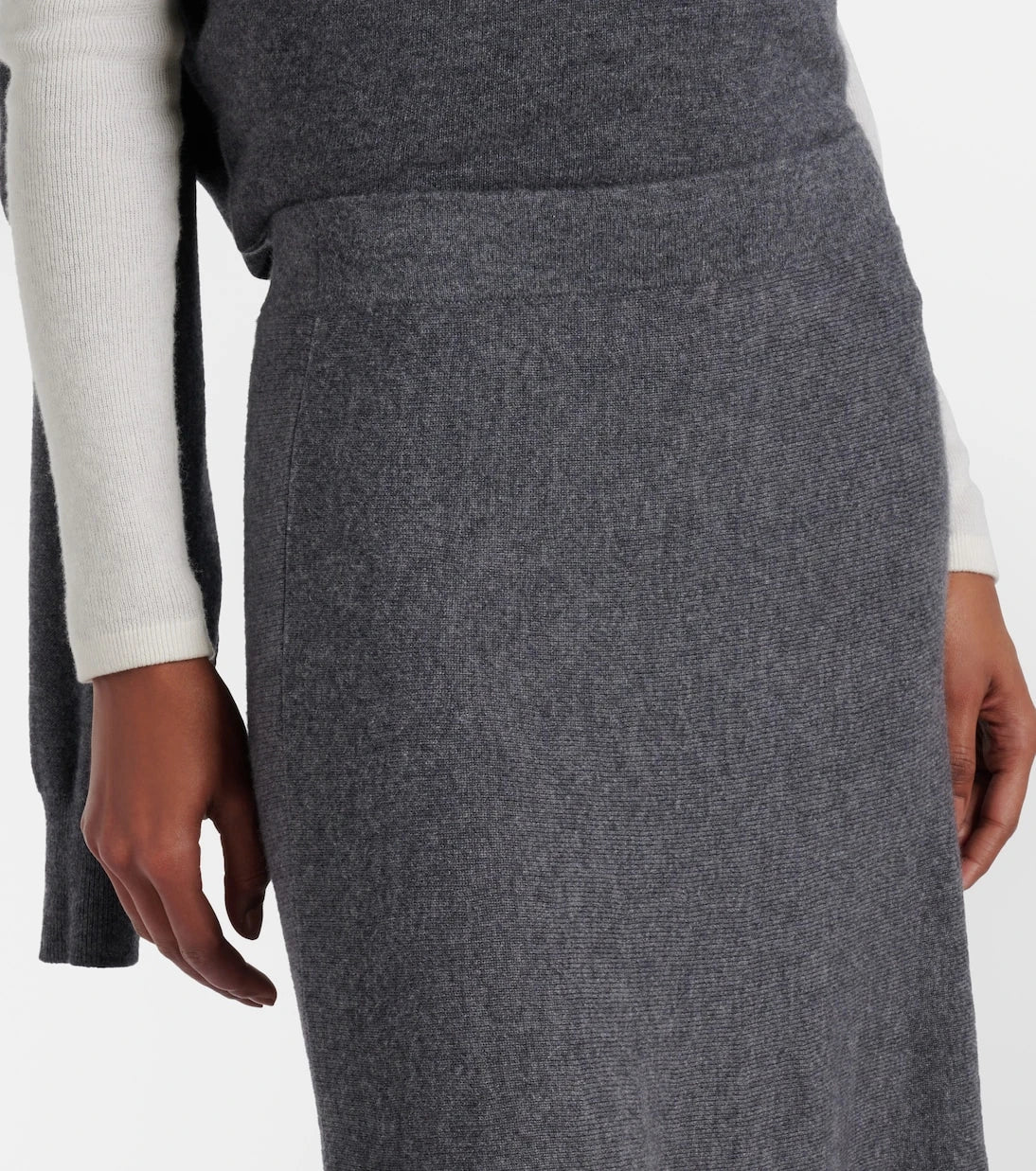 Lisa Yang - Torie knitted cashmere maxi skirt