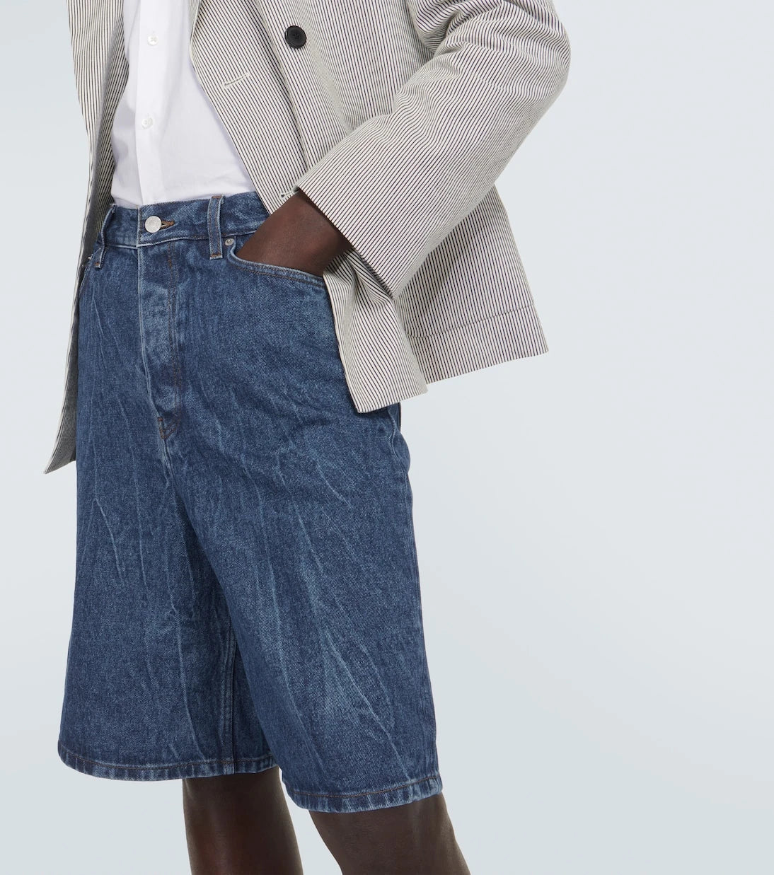 Dries Van Noten - Denim shorts
