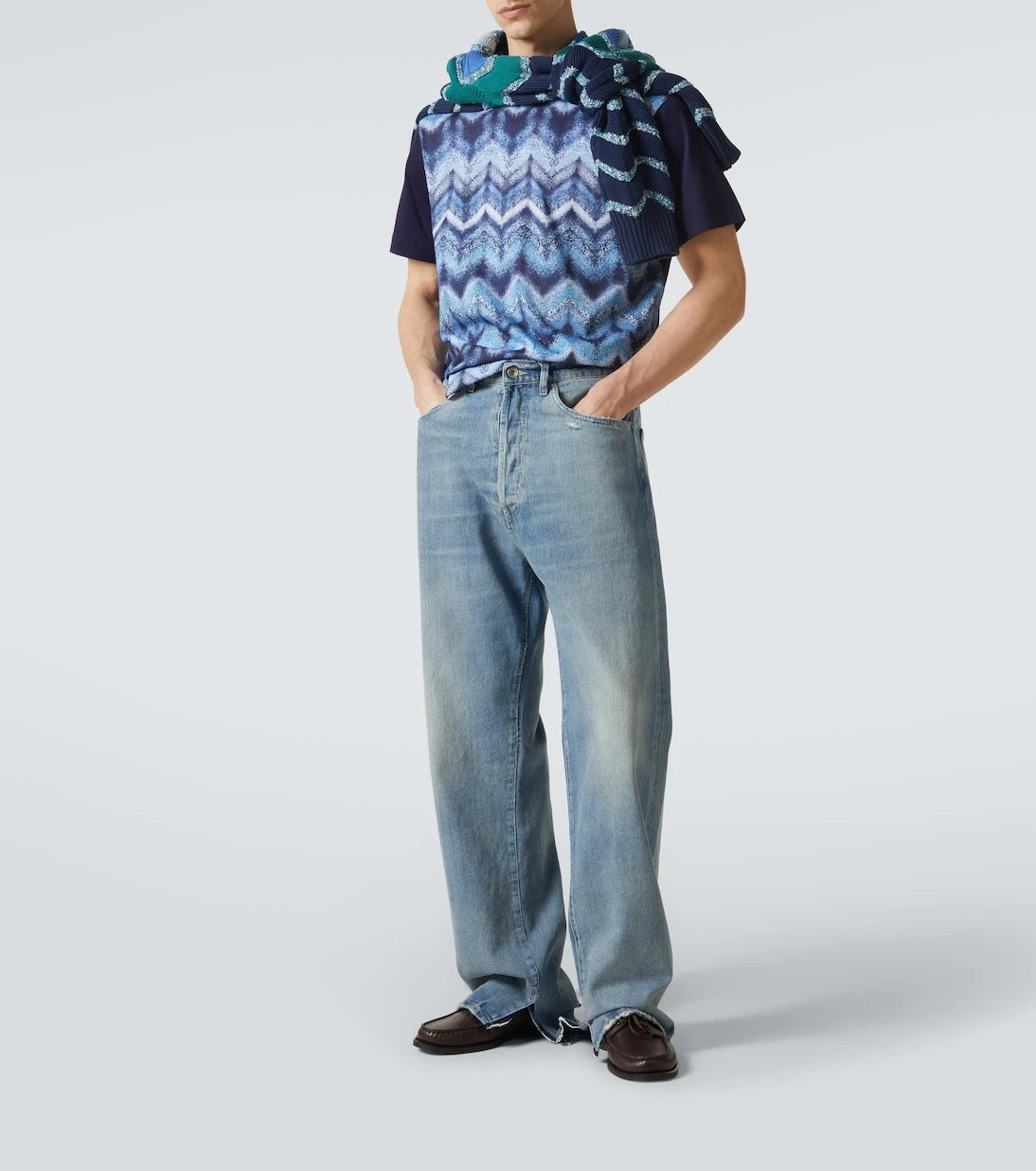 Missoni - Zigzag printed cotton jersey T-shirt