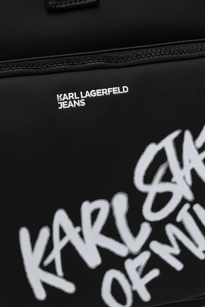 Karl Lagerfeld Jeans kadın sırt çantası suni deri