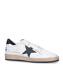 White Leather Ball Star Sneakers