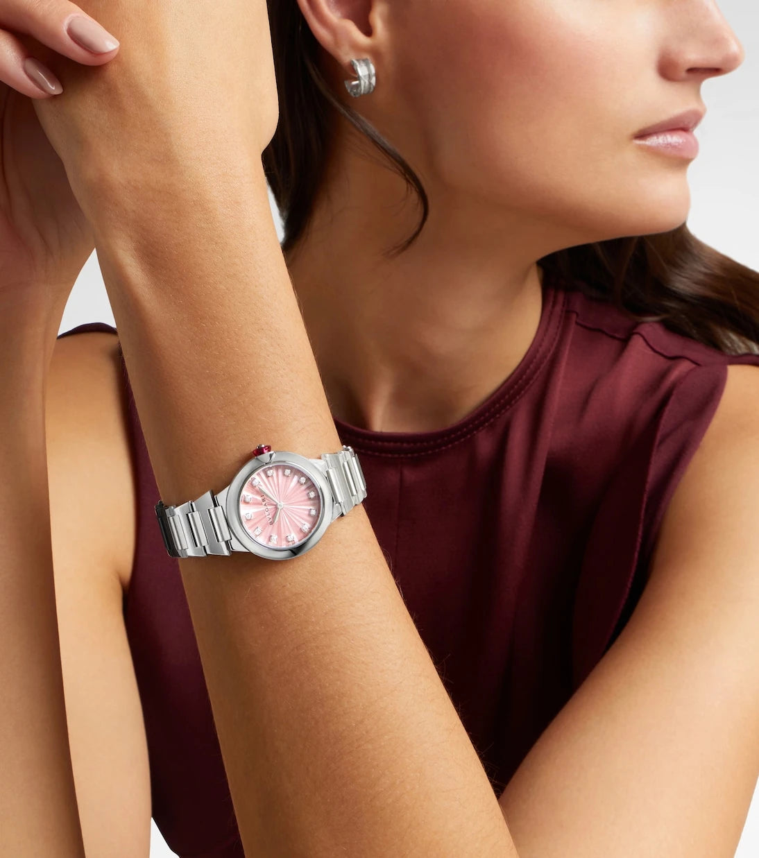 Bvlgari - Lvcea 28mm stainless steel watch