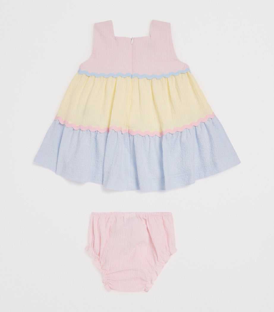 Paz Rodriguez Cotton-Blend Dress and Bloomers Set (3 Months - 4 Years)