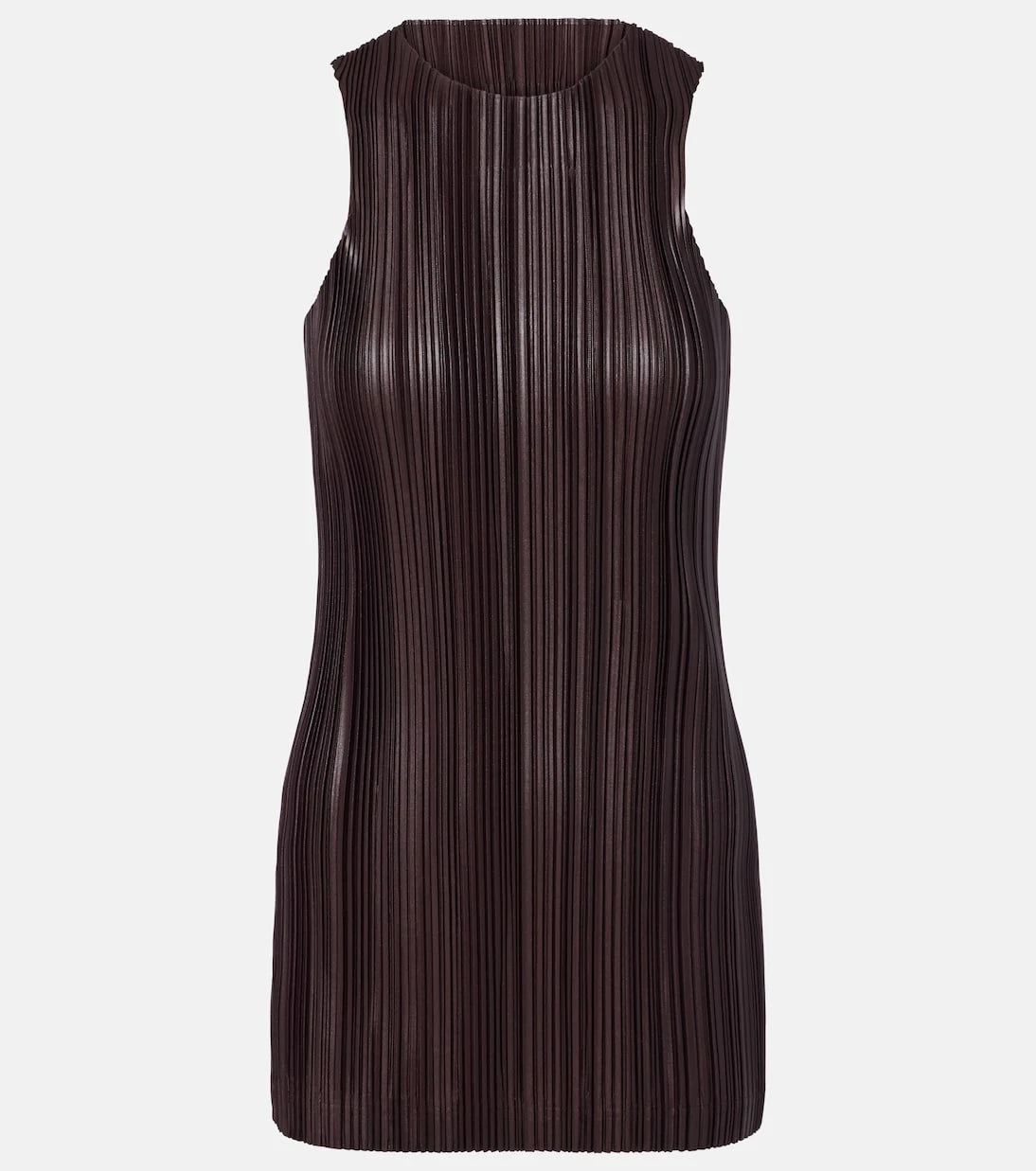 Phoebe Philo - Pleated jersey tank top