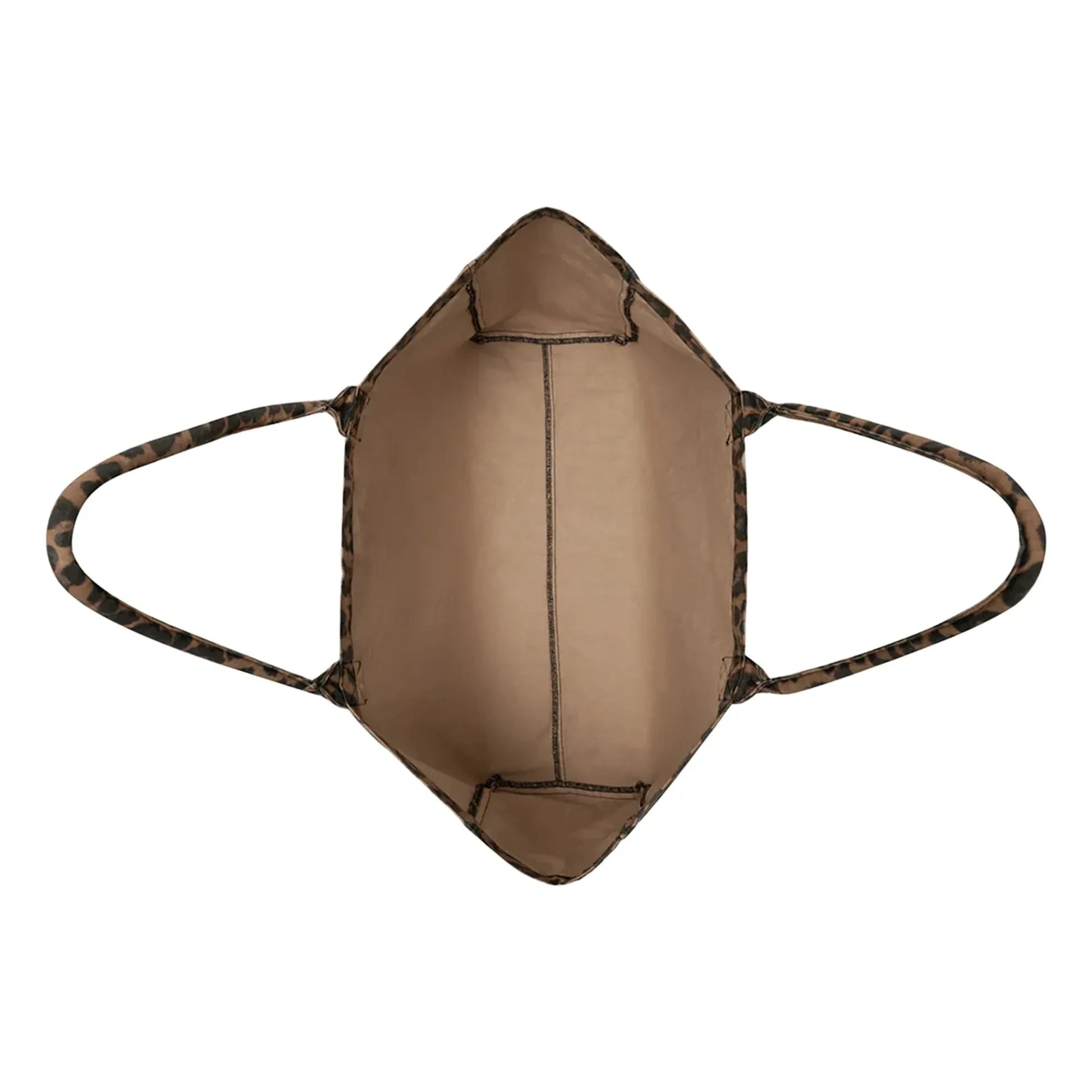 Anine Bing - Leo Leopard tote bag | Brown