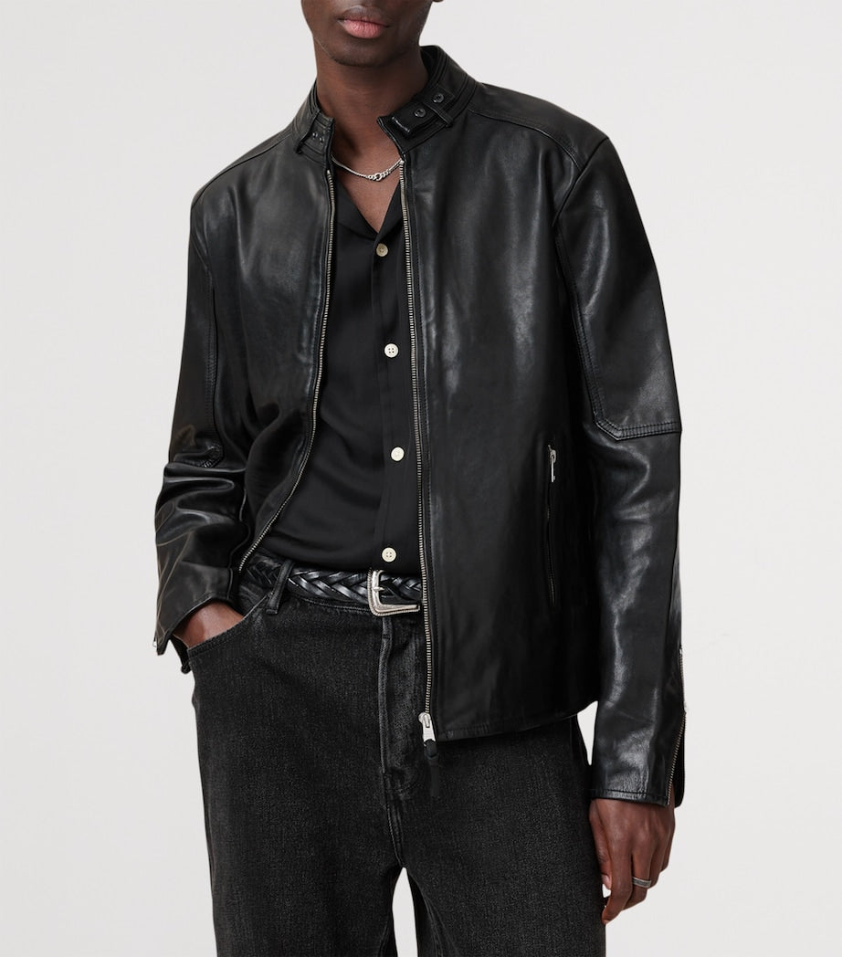 Black Cora Leather Jacket