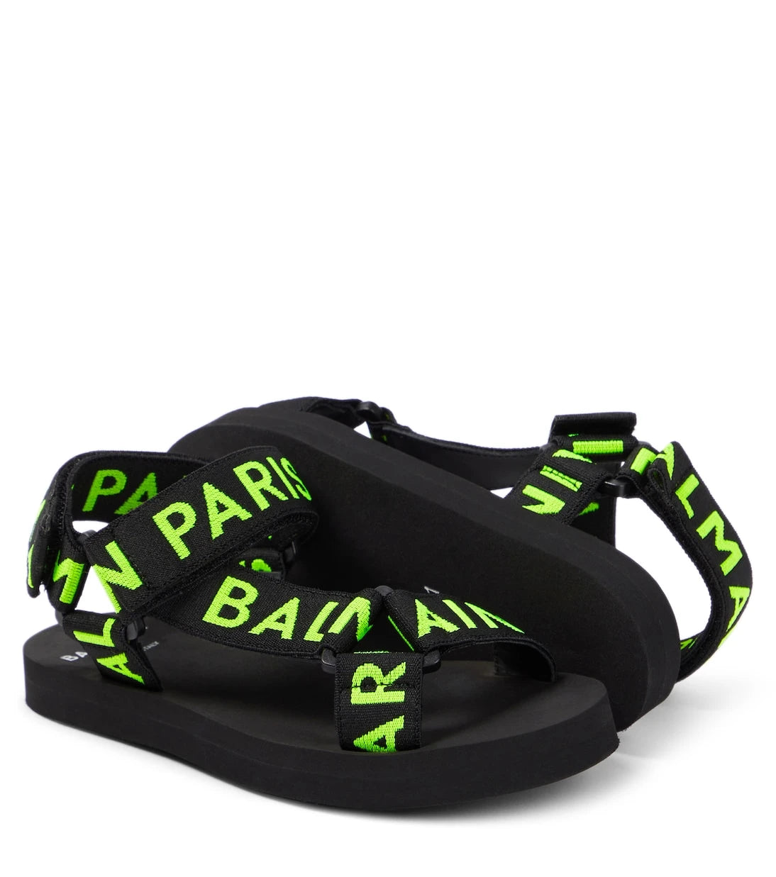 Balmain Kids - صنادل بشعار الماركة