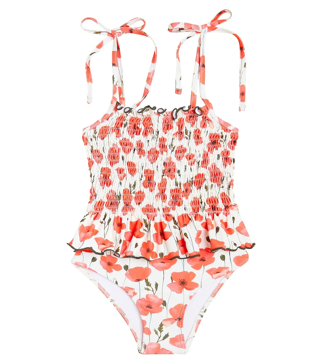 Suncracy - Valencia floral smocked swimsuit