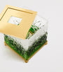 Crystal Ivy Green Tissue Box
