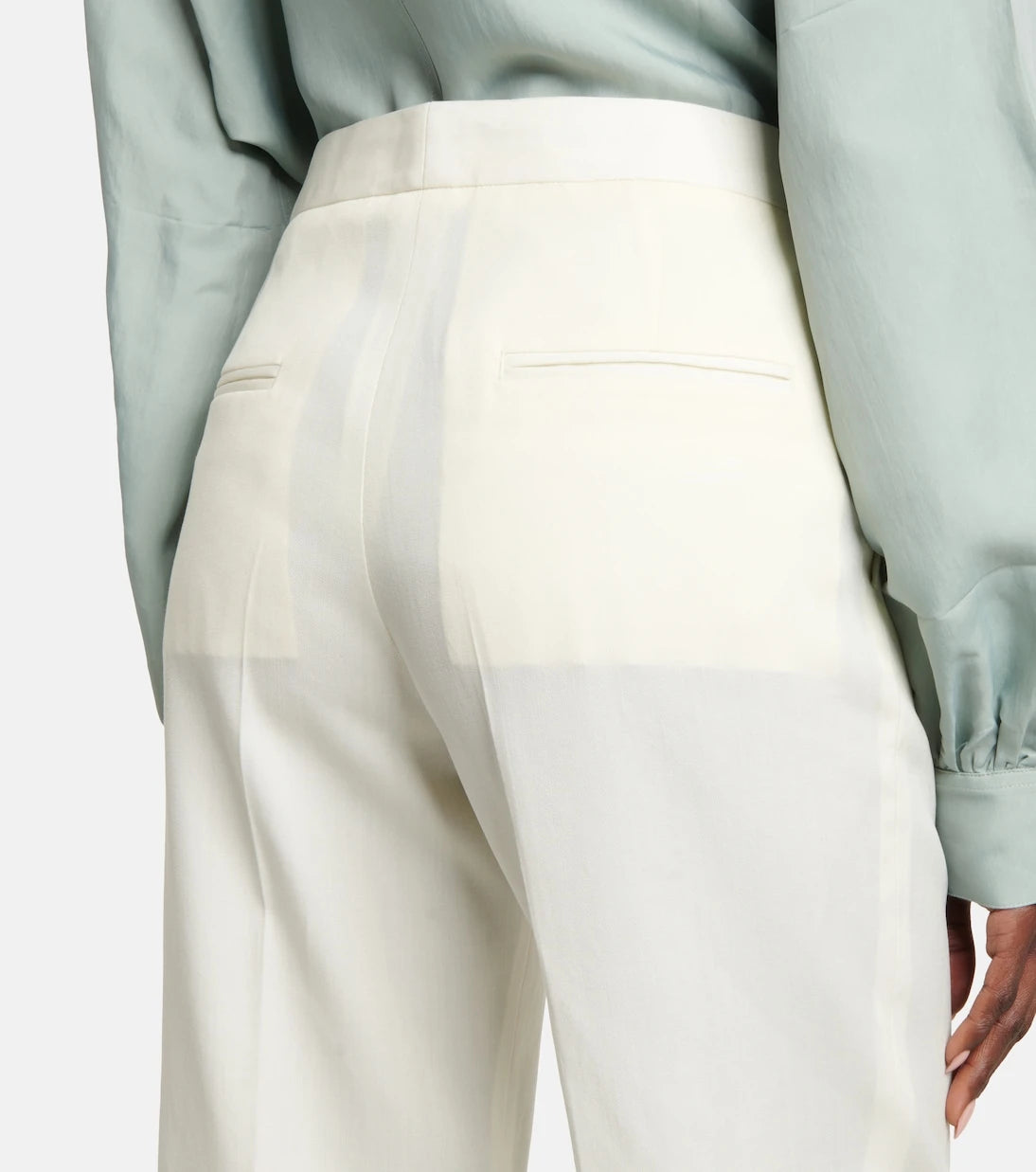 Jil Sander - Düz kesim yün pantolon