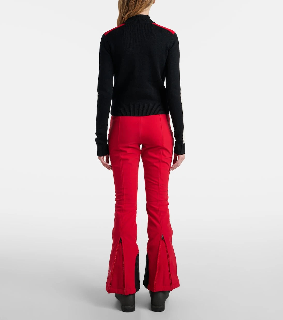 Perfect Moment - LA Tour wool half-zip sweater