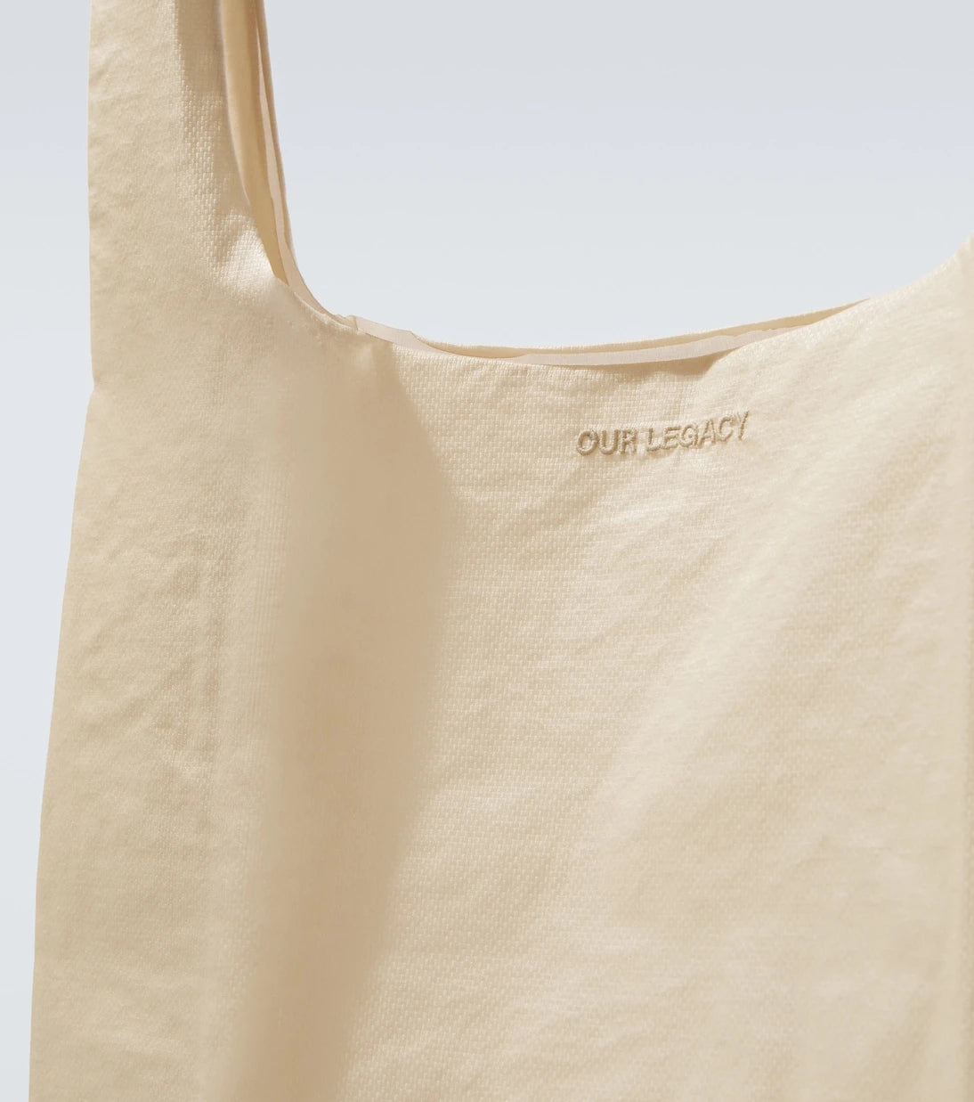 Our Legacy - Logo embroidered shopper