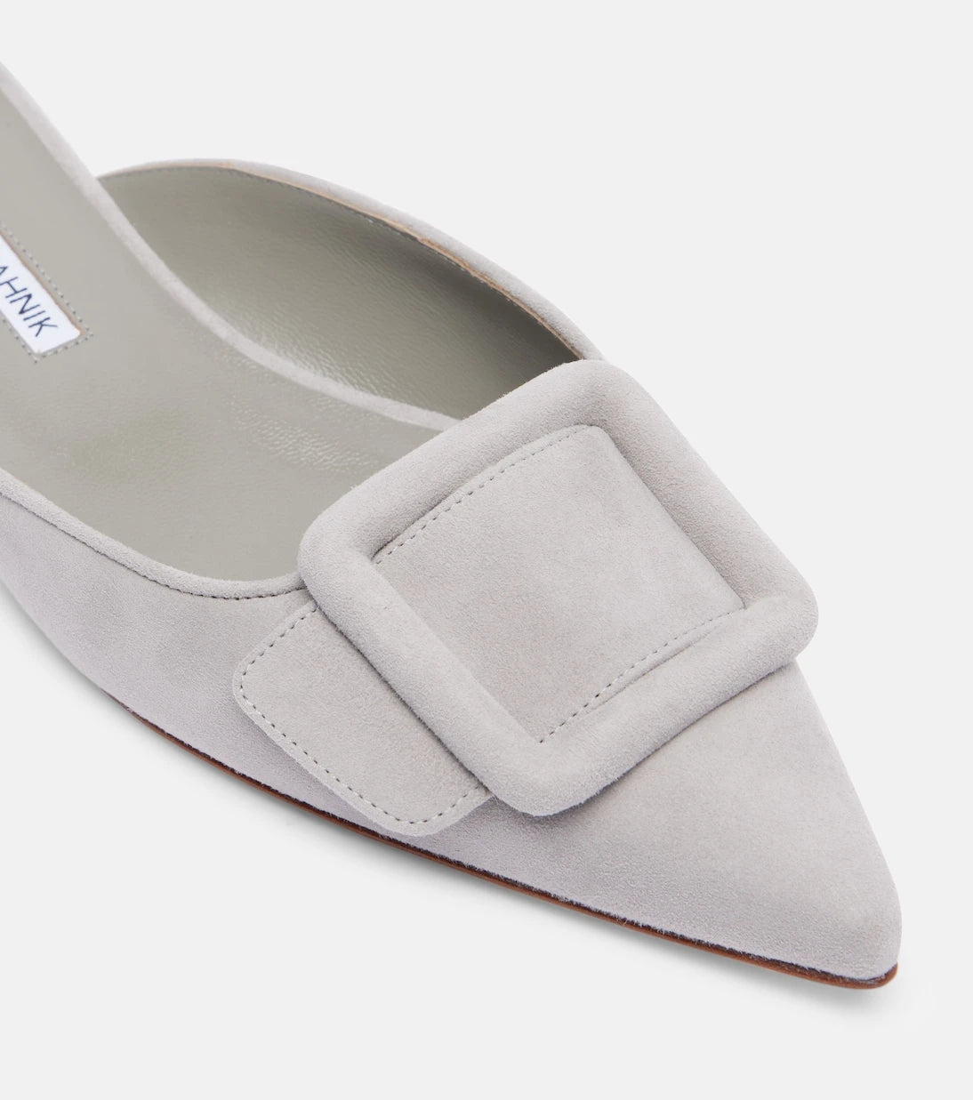 Manolo Blahnik - Maysale süet terlik