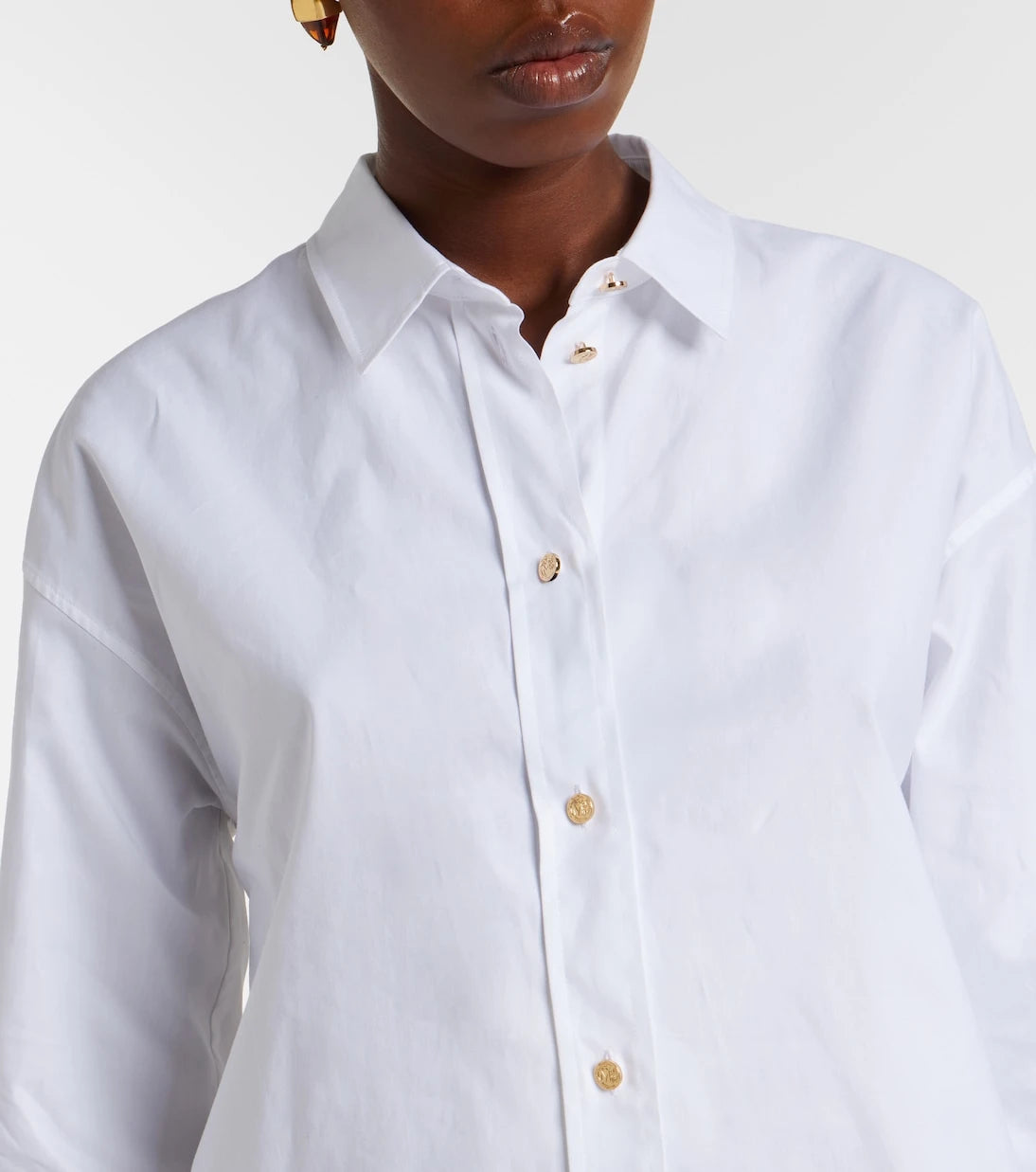 'S Max Mara - Cotton poplin Oxford shirt