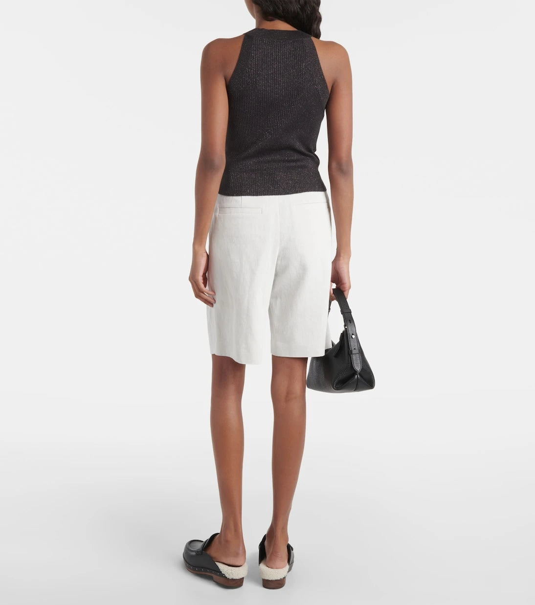 Brunello Cucinelli - Cashmere and silk-blend tank top