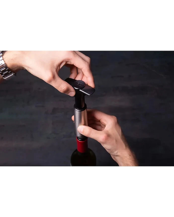 Вакуумна помпа и запушалка Vacu Vin Wine Saver 8,5 x 22,3 x 4,3 cm (3 броя)