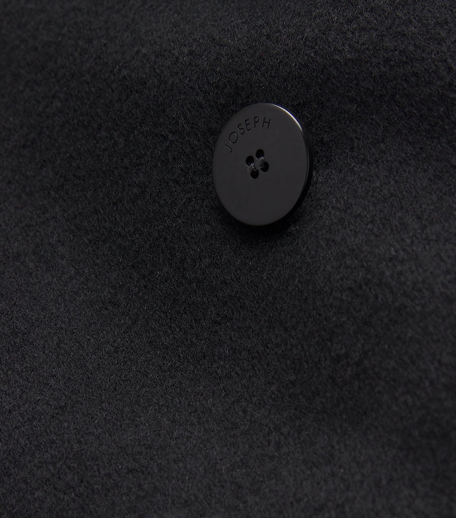 Joseph Black Wool-Cashmere Luc Jacket