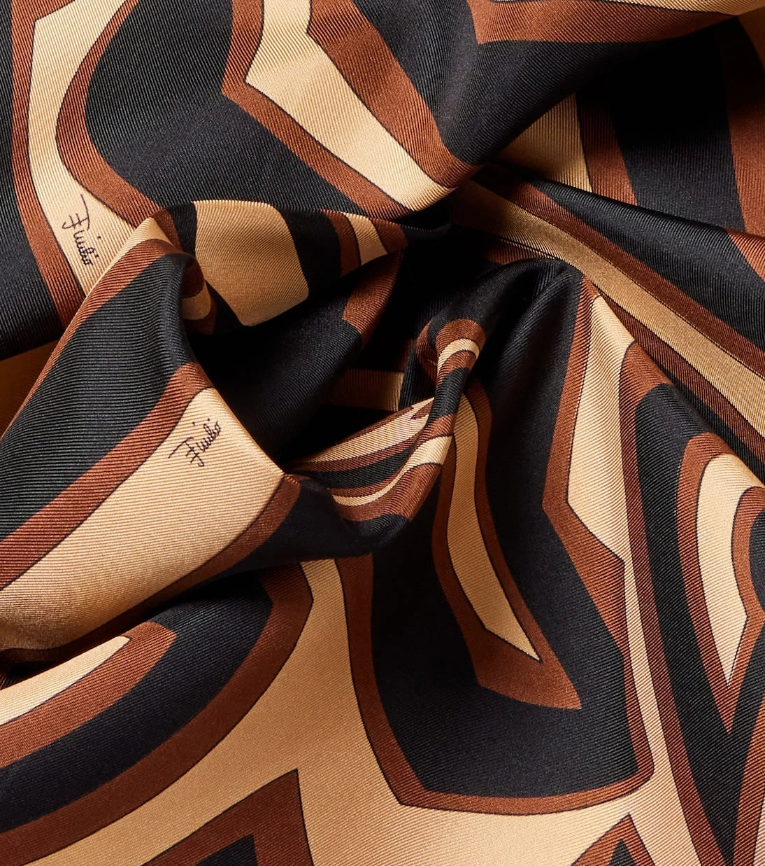 Pucci - Labirinto silk twill scarf