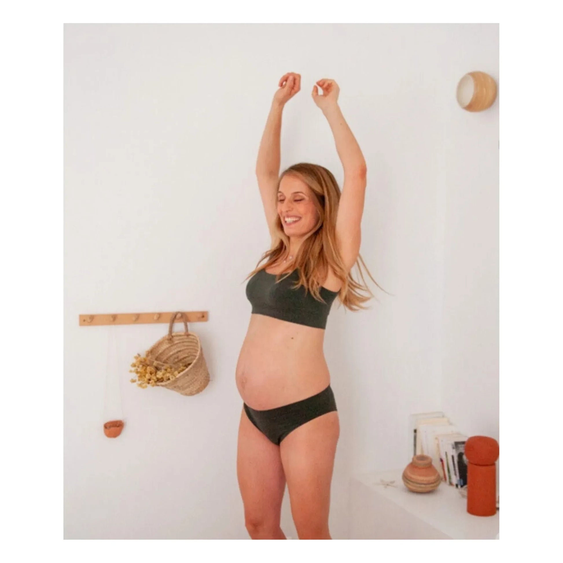 Mama Hangs - Everyday Classic Panties | Olive