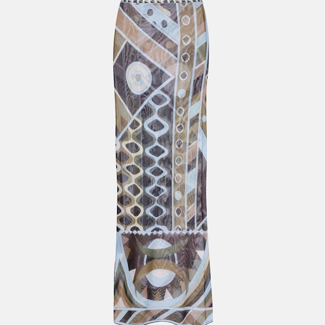 Pucci - Vivara tulle maxi skirt