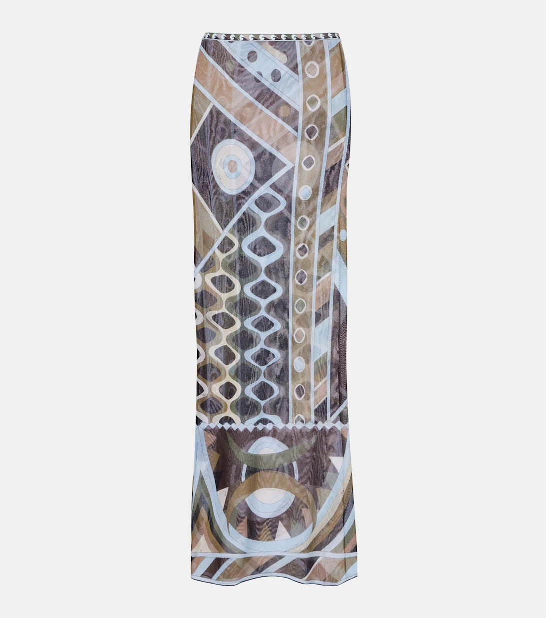 Pucci - Vivara tulle maxi skirt