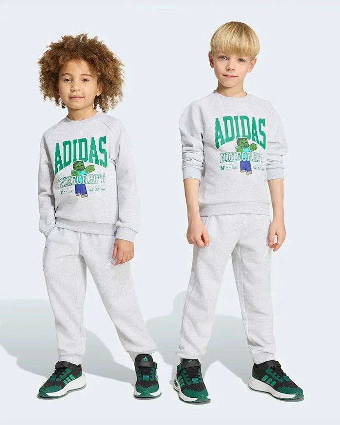 adidas çocuk pamuklu eşofman takımı MINECRAFT