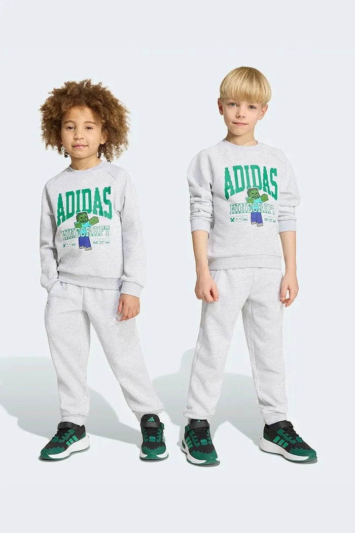 adidas çocuk pamuklu eşofman takımı MINECRAFT