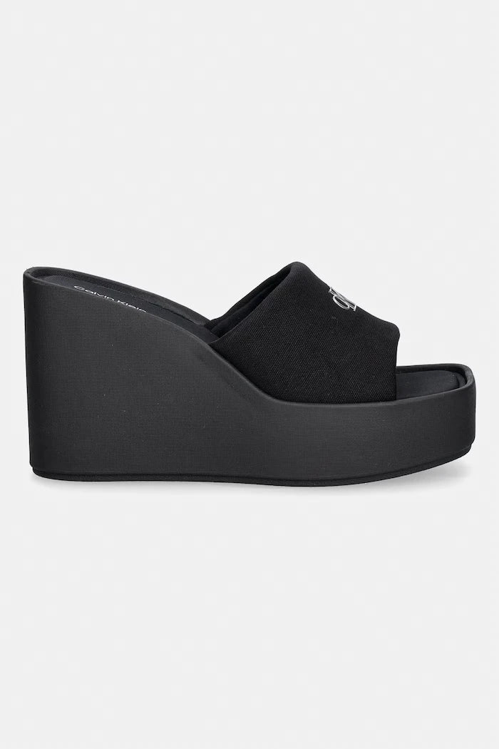 Calvin Klein kadın wedge 70 SNDL CANV MG terlik