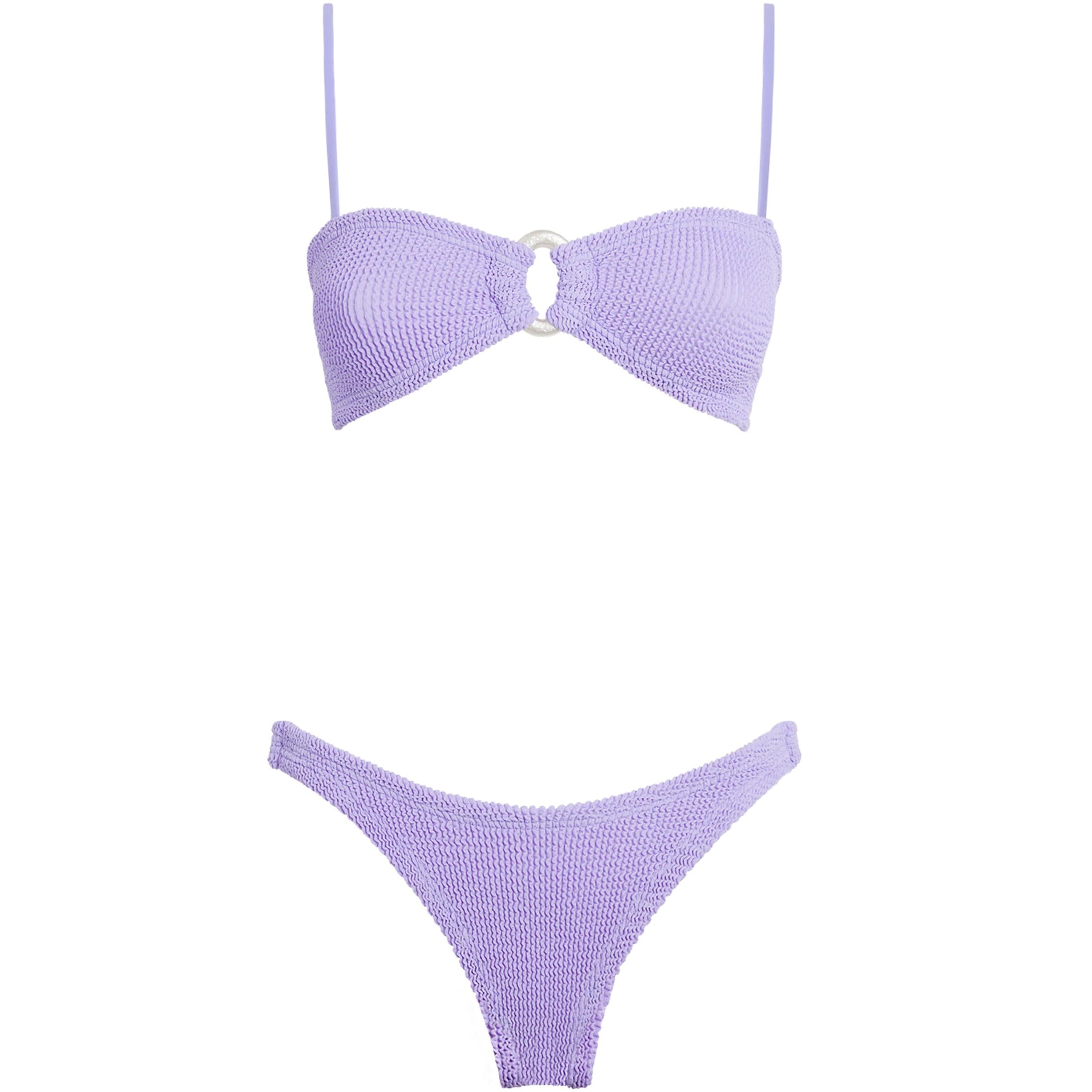 Purple Misty Pearl Hoop Bikini