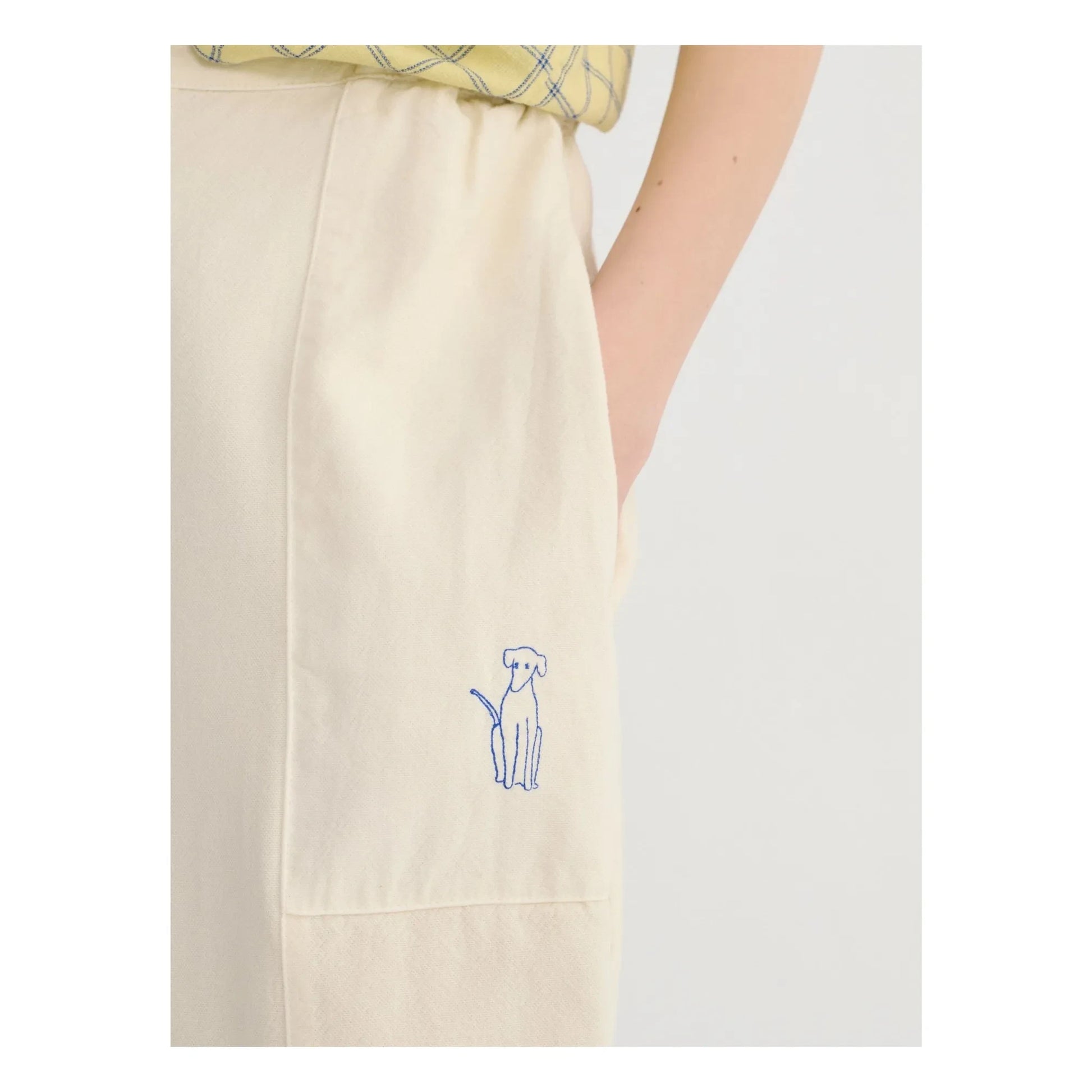 Bobo Choses - Cocoon Organic Cotton Pants | Cream
