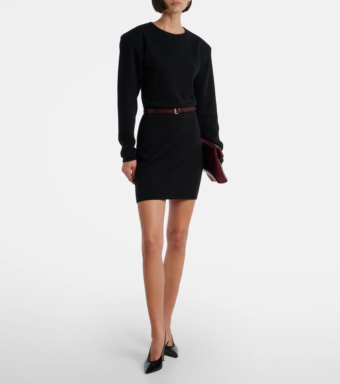 Gianvito Rossi - Robbie 85 leather slingback pumps