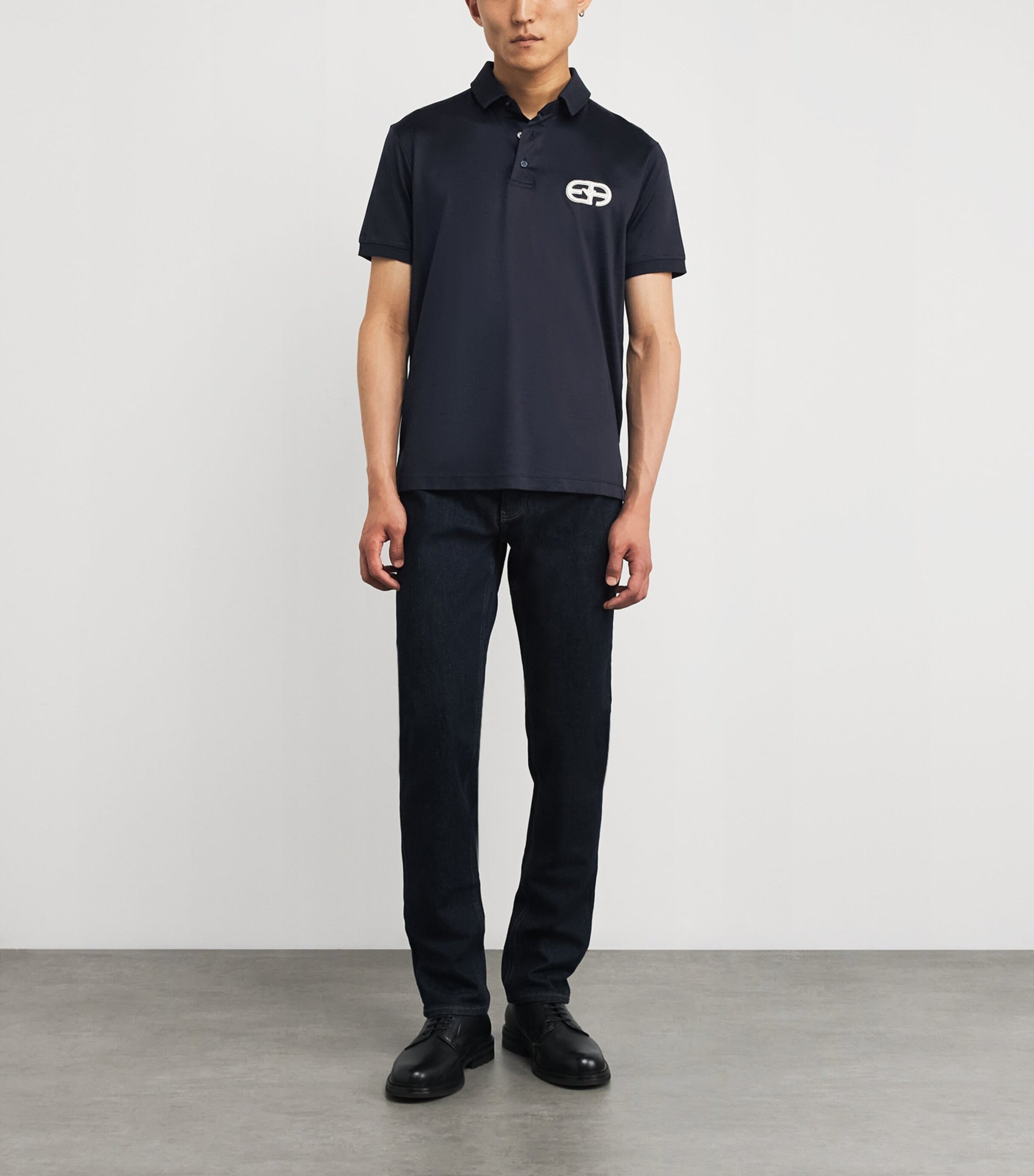 Embroidered Logo Polo Shirt