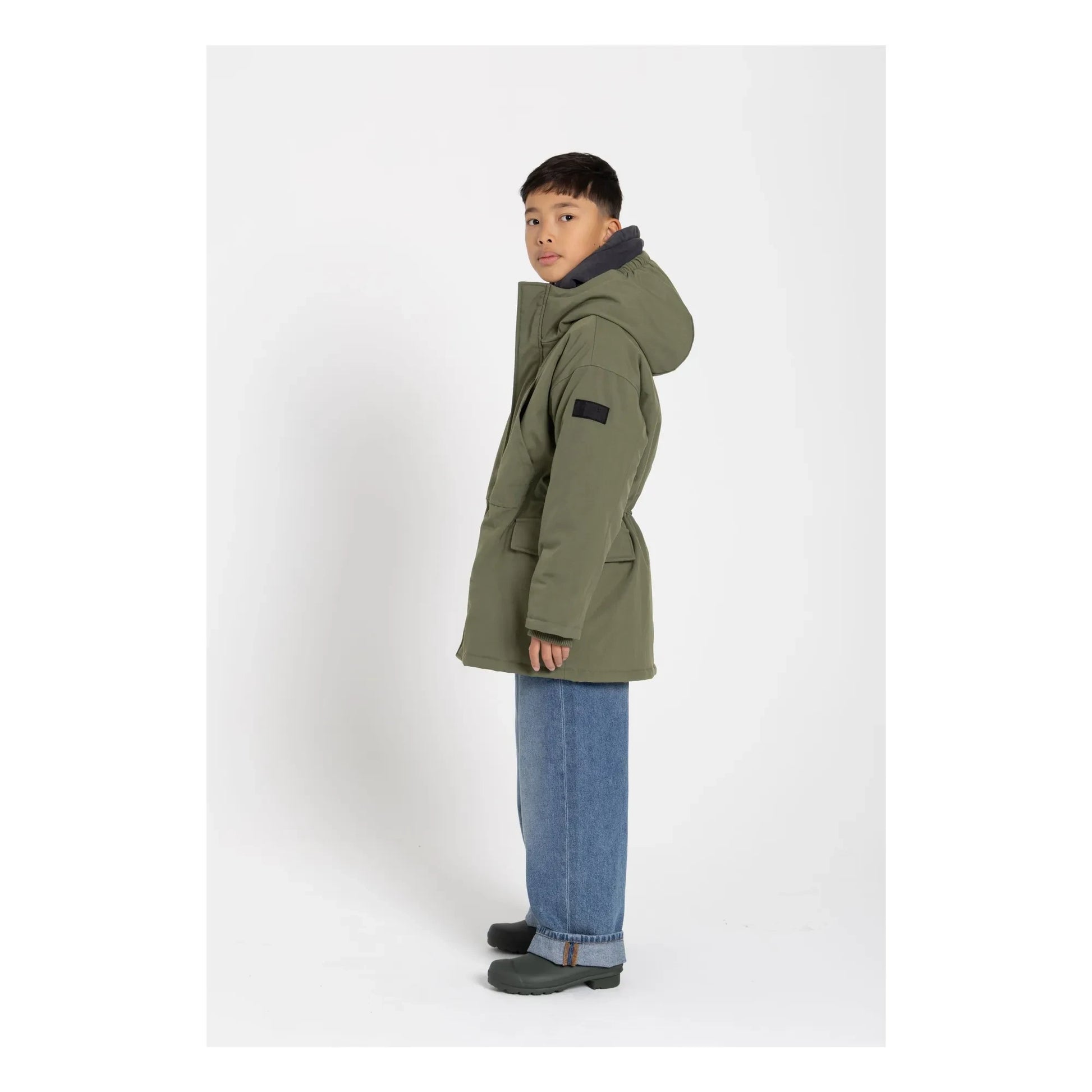 Finger in the nose - Oden Quilted Lined Parka | Khaki