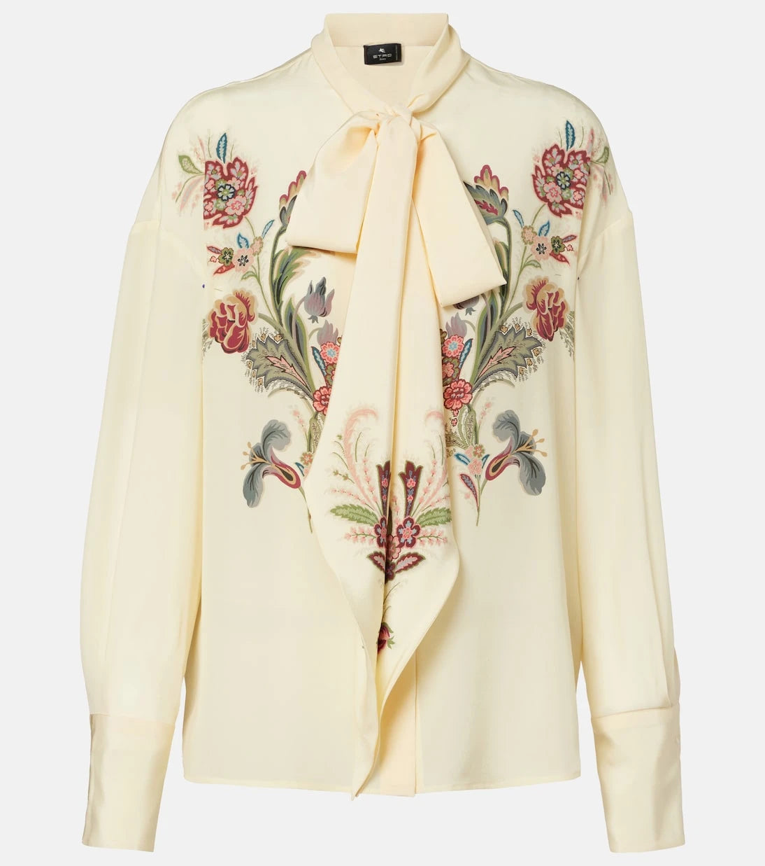 Etro - Floral silk blouse