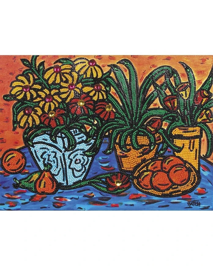 Комплект diy Graine Creative Diamond Painting Fleurs