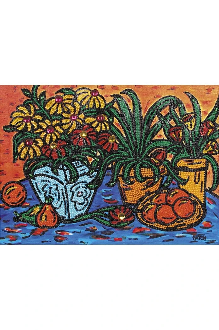 DIY Graine Creative Diamond Painting Fleurs Seti