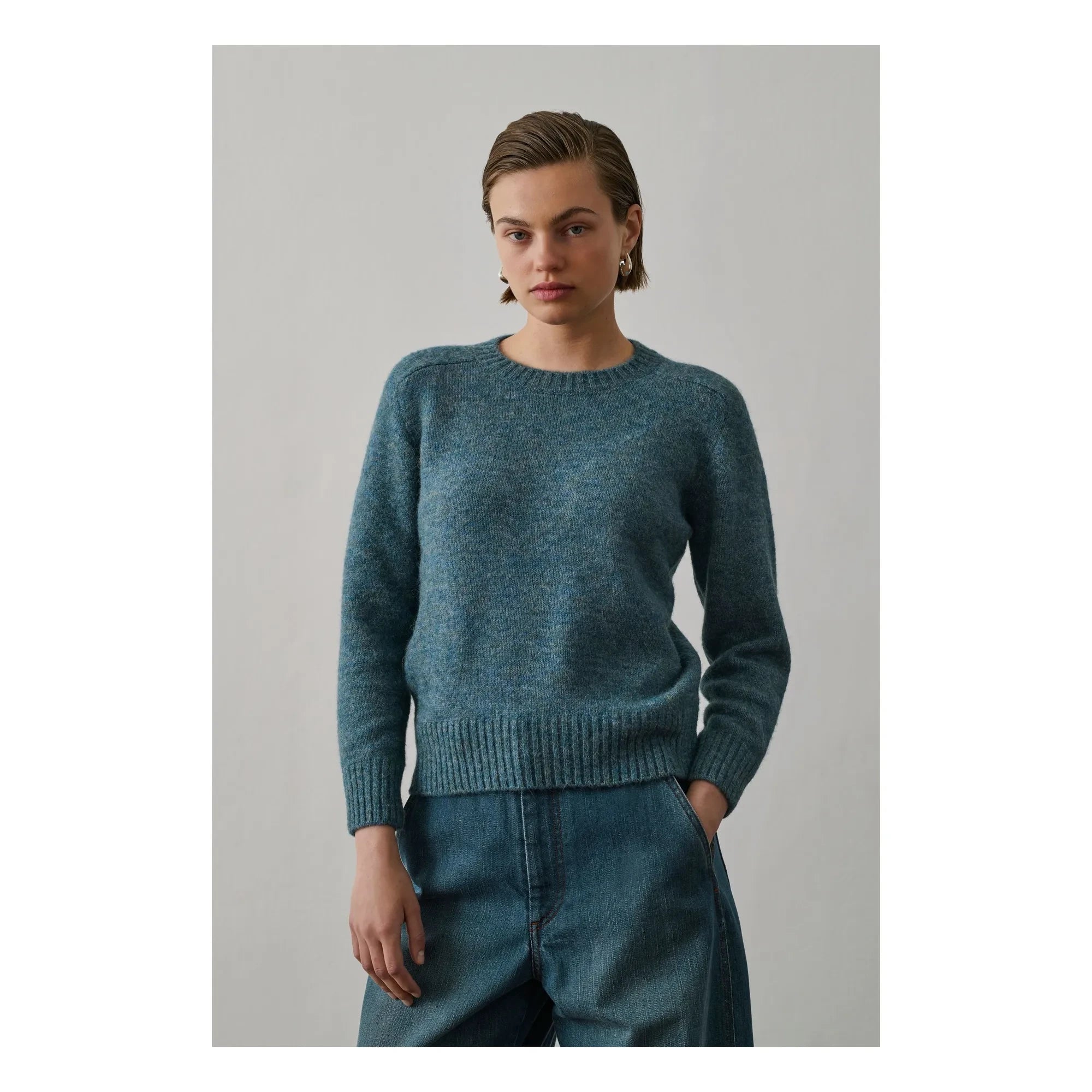 Soeur - Envie sweater | Peacock blue