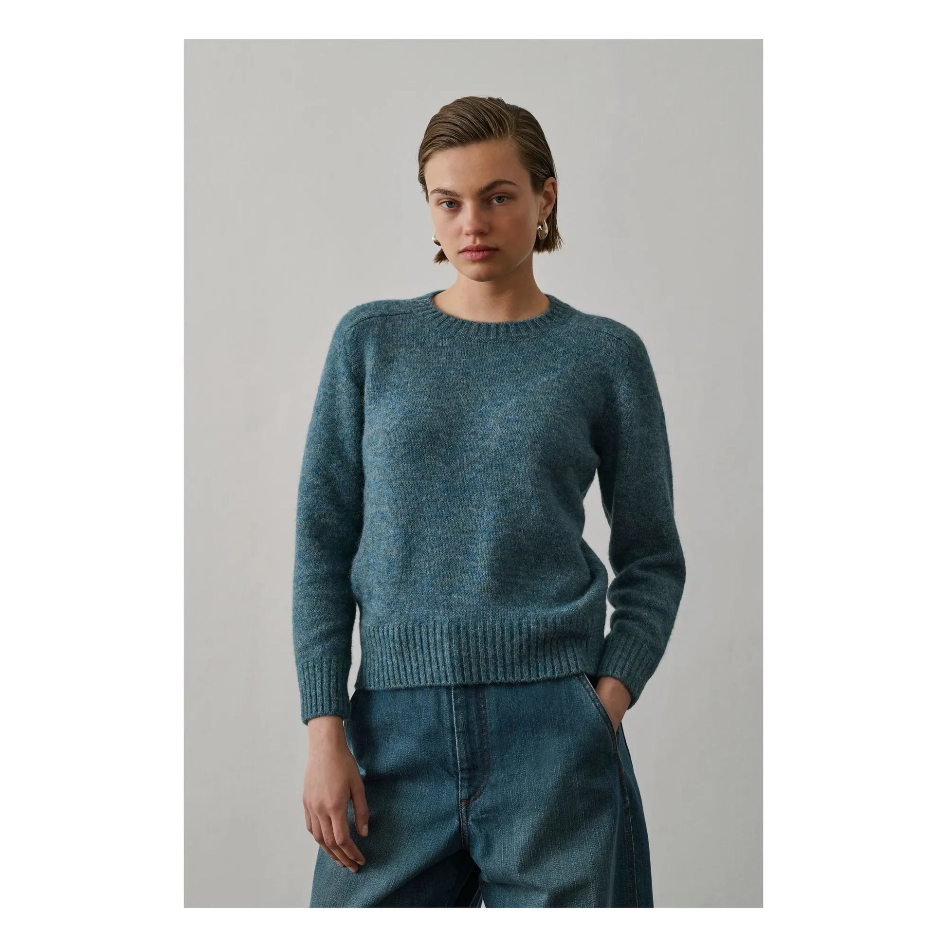 Soeur - Envie sweater | Peacock blue