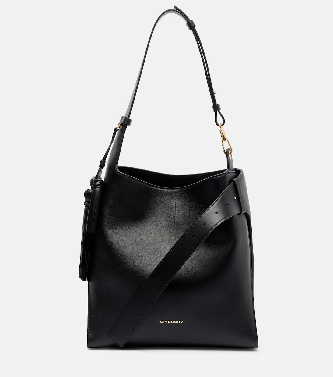 Givenchy - Kemerli Orta boy deri omuz çantası