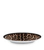 Set of Two Leopard Print Bread Plates (17cm)