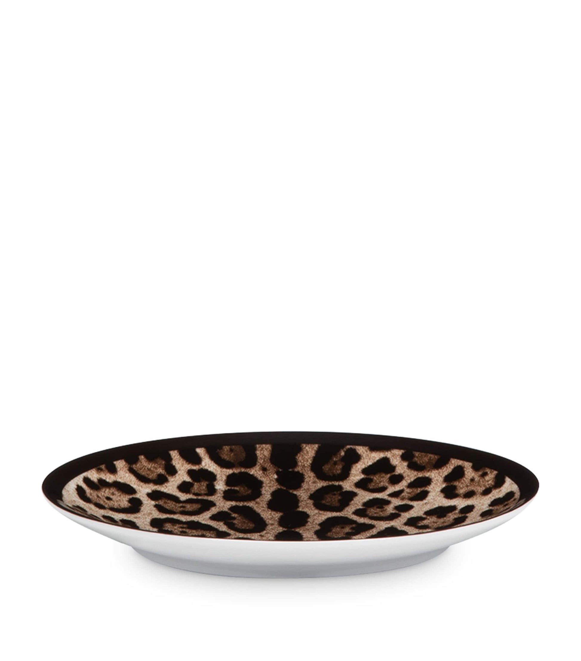 Dolce & Gabbana Casa Set of Two Leopard Print Bread Plates (17cm)