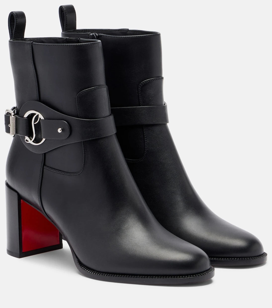 Christian Louboutin - Dianouchette 70 leather ankle boots