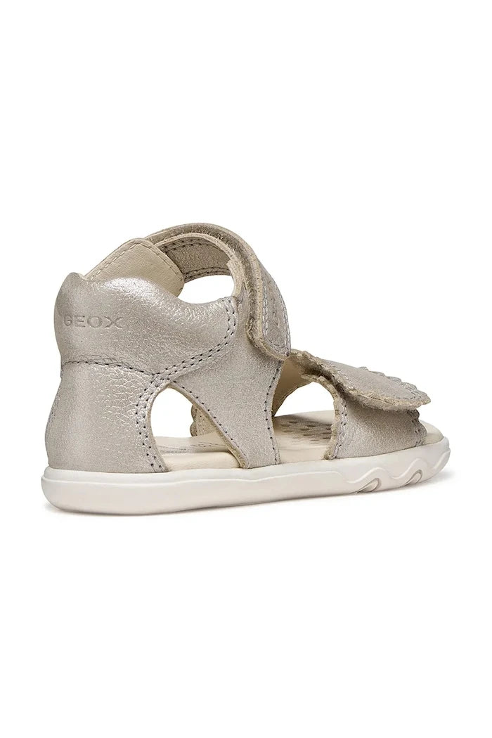 Детски сандали от кожа Geox SANDAL STEPPIEUP