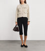 White Bouclé Tweed Jacket