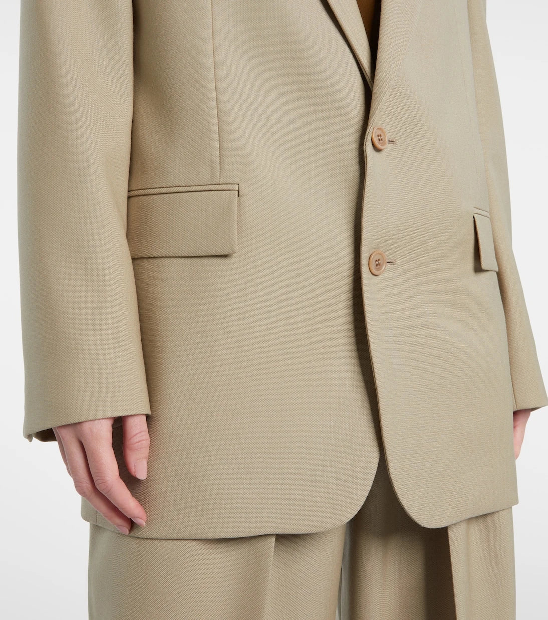 Saint Laurent - Wool and silk blazer