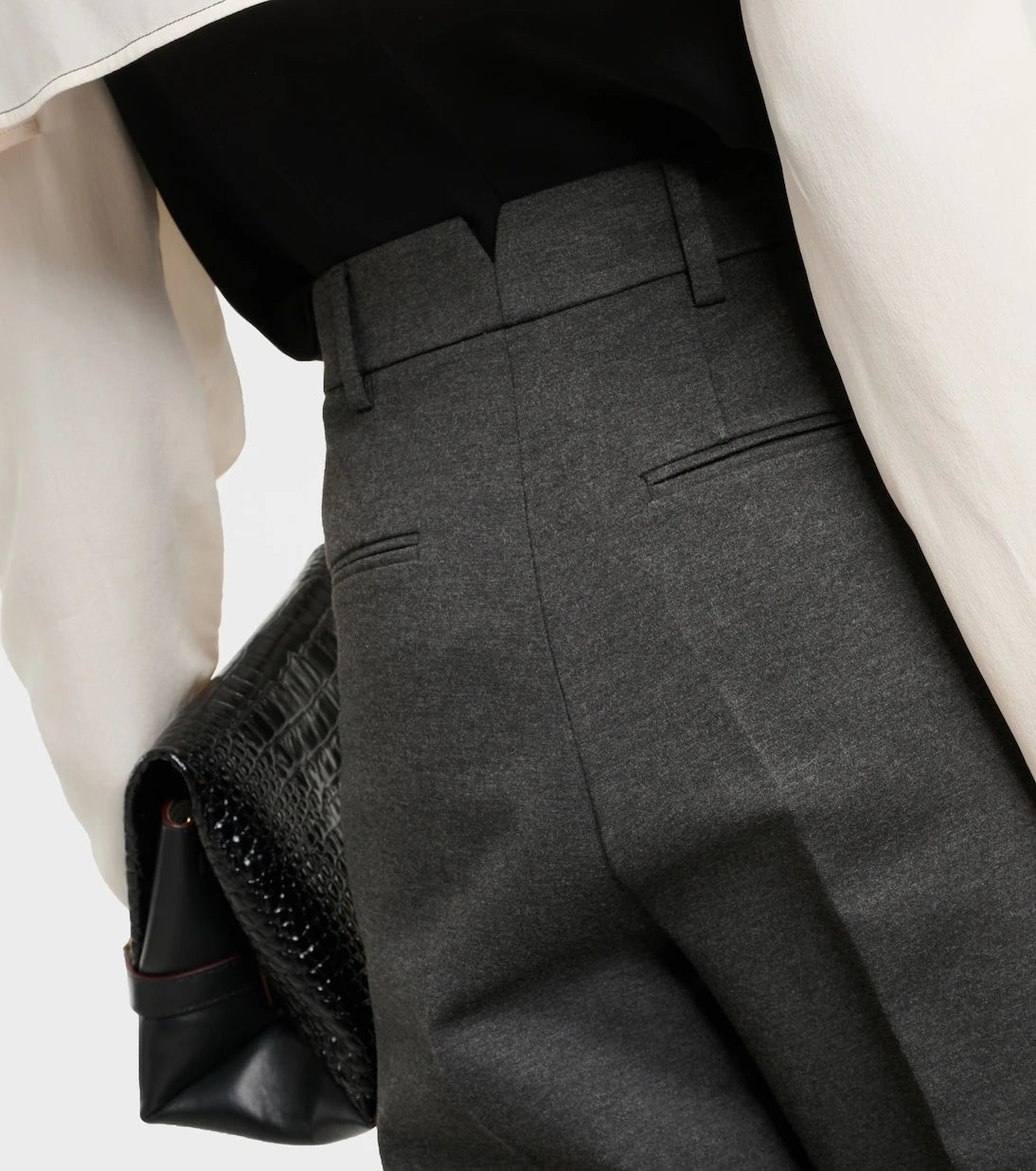 Victoria Beckham - Pleated straight pants