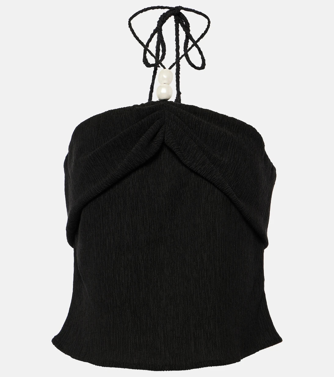 Magda Butrym - Halterneck crop top