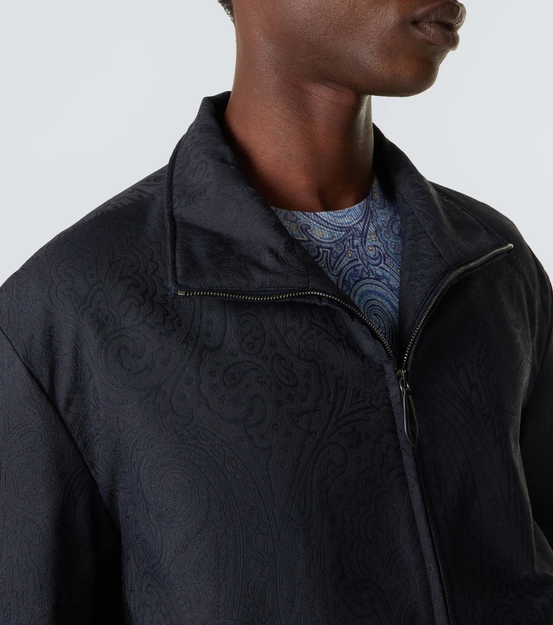 Etro - جاكيت بلوزون بنقشة البيزلي