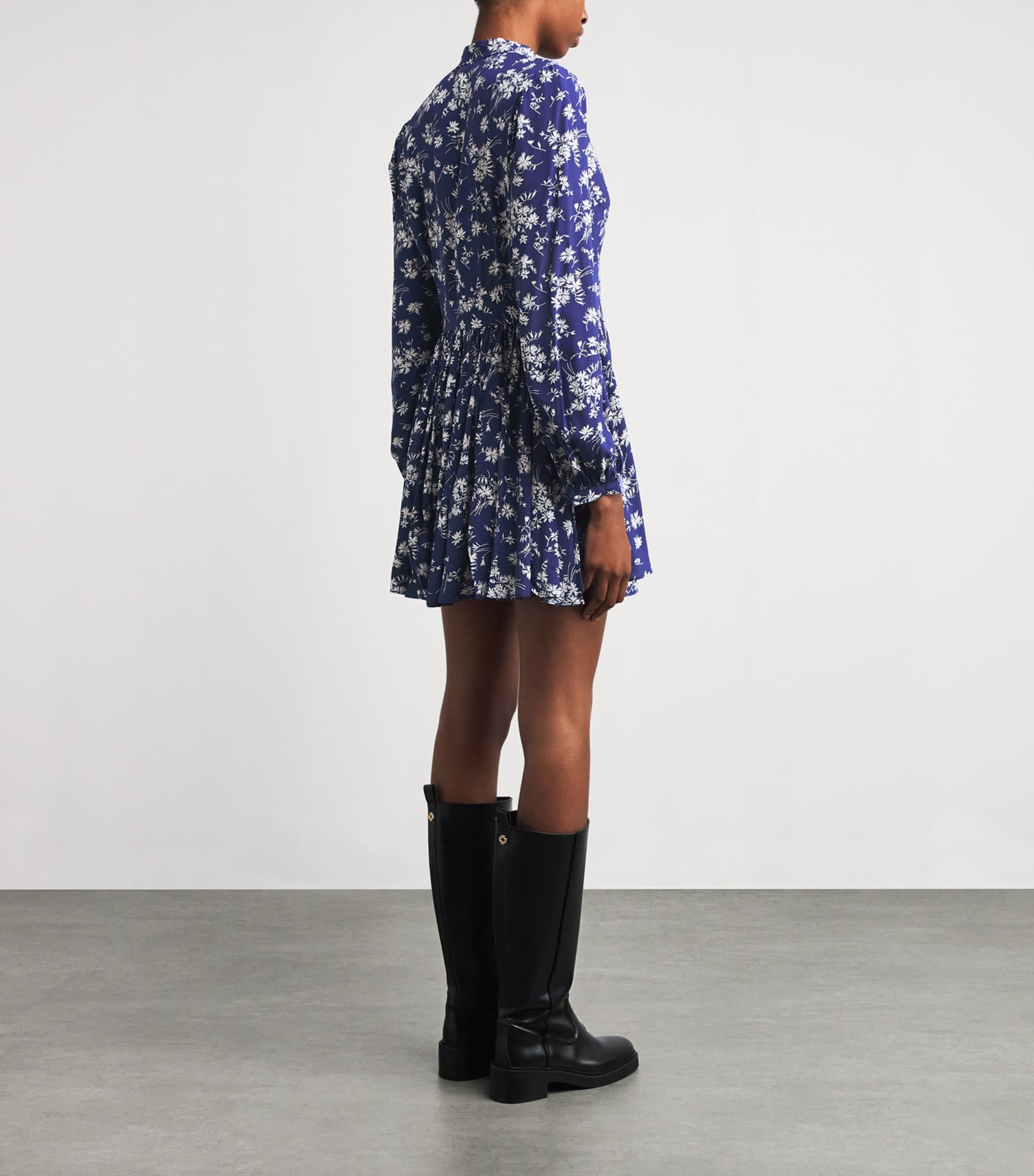 Polo Ralph Lauren Multi Floral A-Line Mini Dress