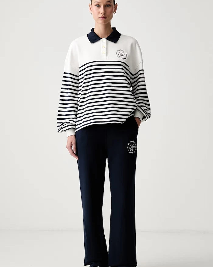 Tommy Hilfiger kadın pamuklu sweatshirt